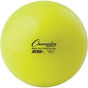Champion Sports Field Hockey Balls, Regulation Size, 12-Pack, 2.75” Each - NFHS-Approved Sports Hockey Ball Set for Fields, Grass, Turf - Durable, Bouncy, Lightweight, Bright Colored - Yellow