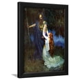 thumbnail image 1 of Odin and Brunhilde, Figurative Religion World Culture Framed Art Print Wall Art, 1 of 5