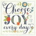 thumbnail image 2 of Mollie B. 15x15 White Modern Wood Framed Museum Art Print Titled - Choose Joy Every Day, 2 of 4