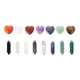 thumbnail image 2 of 15Pcs Colorful Heart Shaped Crystals For Anxiety Relief Crystal Therapy Natural Backgrounds Set, 2 of 4