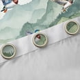 thumbnail image 4 of Feelyou Jungle Nature Scenery Blackout Curtains Set of 2 (52x84 Each), Cartoon Wildlife Duck Window Curtains, Rustic Farmhouse Curtains and Drapes, Living Room Curtains Decor, 4 of 6