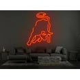 thumbnail image 2 of Glowneon Longhorn Back Bull Neon Sign, Western Style Home Decor, 2 of 2