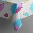 thumbnail image 4 of Cute Hedgehog and Flowers Rectangle Tablecloth 60"x120",Waterproof Polyester Rectangle Table Cloth, Wipeable Spillproof Polyester Tablecloth for Dining, Camping, Indoor and Outdoor, 4 of 6
