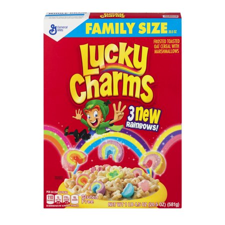Lucky Charms™ Gluten Free Cereal with Mixed-Up Marshmallows 20.5 oz Box