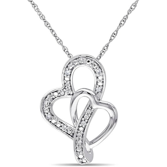 Everly Women's Diamond 10k White Gold Necklace