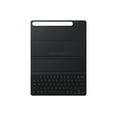 Samsung Galaxy S9 Tablet Slim Keyboard Book Cover, Black Mobile