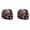 A, variant on Halloween Creepy White‑Face Joker Skeleton Car Headrest Covers, 2‑Pack Spooky Sinister Clown‑Style Skull Face Print Vehicle Seat Head Rest Protector for Car Interior Halloween Decor
