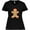 AB-Black, variant on Inktastic Cute Gingerbread Girl with Red Plaid Bow Women's Plus Size T-Shirt