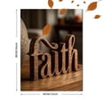 thumbnail image 3 of Qisvanset Faith Art Canvas Wall Art 15.75x11.81 Inches, 3 of 8