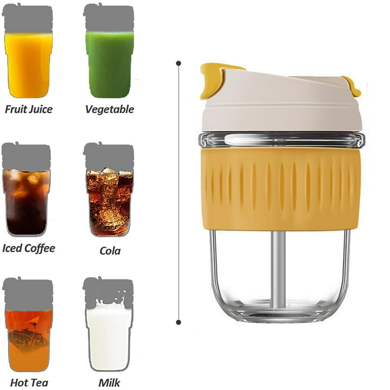 12oz 16oz 25oz Sublimation Thickened Glass Freezer Mugs Heat Transfer Glass  Cola Clear And Matte Cans Beverage Juice Cups With Straws Wooden Lids IN  STOCK From Bestdeals, $3.58