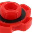 thumbnail image 4 of OUNONA 1Set Red Plastic Forklift Engine Oil Filler Cap for Cap Replacement, 4 of 5