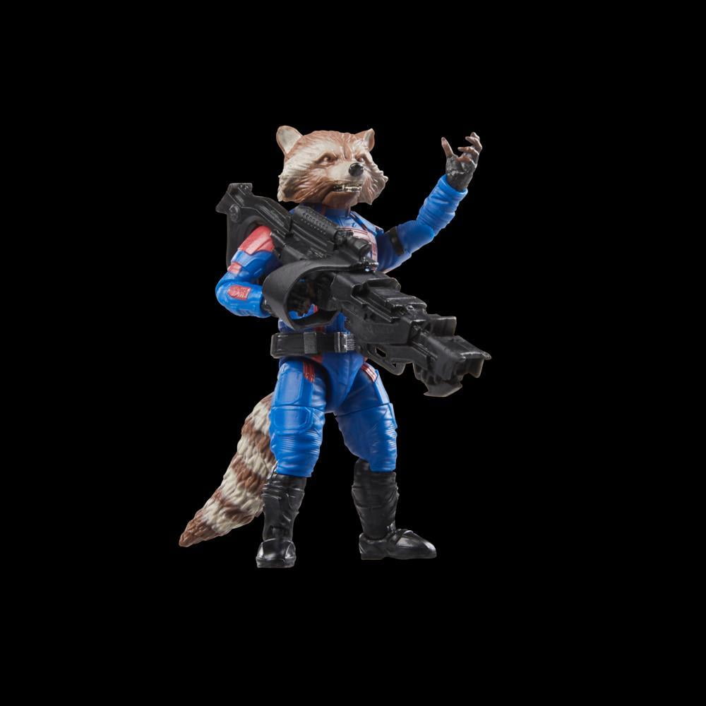 Marvel: Legends Guardians of the Galaxy Vol. 3 Rocket Kids Toy Action Figure for Boys and Girls Ages 4 5 6 7 8 and Up (6")