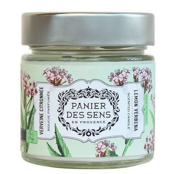 LEMON VERBENA Panier des Sens en Provence les Authentiques Scented Jar Candle - 6 Ounce