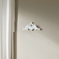 thumbnail image 4 of OULII 4Pcs Vintage Style PVC Carving Ornaments White Decorative Wall Corners, 4 of 8