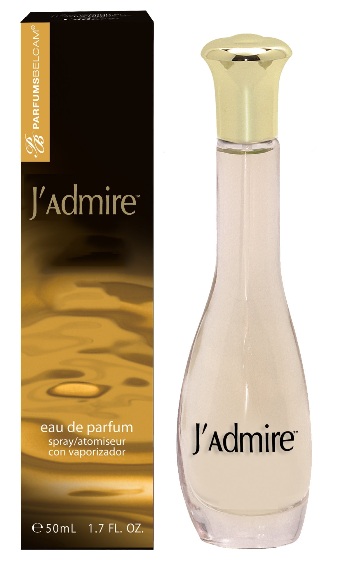 PB ParfumsBelcam J’Admire Eau de Parfum Spray for Women, Sophisticated Floral Perfume, 1.7 fl oz