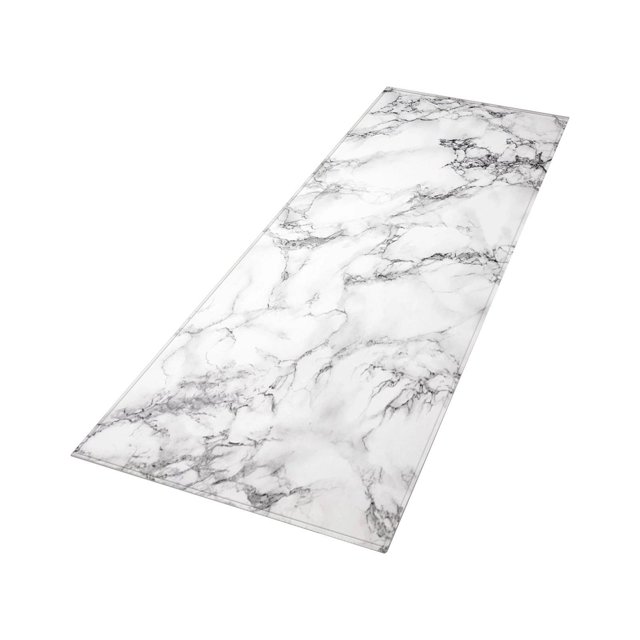 Injueey Floor Mat Door Mat Long Entrance Carpet Rug Doormat Kits de decoración para fiestas Gris