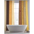 thumbnail image 5 of Farmhouse Yellow Brown Sheer Curtains 84 Inch Length 2 Panels Set, Retro Vintage Wood Voile Window Treatment Rod Pocket Curtains Sheers Drapes for Bedroom/Living Room/Kitchen 52"x84"x2, 5 of 7
