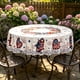 thumbnail image 1 of CaiYueKe 4th of July Tablecloth 60 Inch Round Patriotic Stars Table Cloth American Independence Day Memorial Day Table Cover for Kitchen Party Dining Picnic Indoor Outdoor Decor, 1 of 7