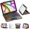 Clear, variant on Touch Keyboard Case for iPad Air M4 11 Inch 2026 025 2024/iPad Pro 11 4th/3rd/2nd/1st Gen 2021/2020/2018/iPad Air 5th/4th Gen with Clear Hard PC Back & Trackpad & Backlight & Rotatable & Pen Holder