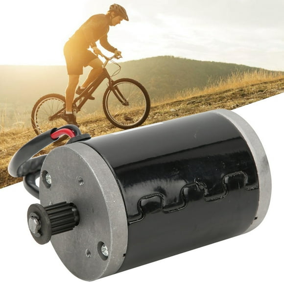 Brush Electric Motor, 120W Synchronizing Wheel Electric Motor, Black Electric Bicycles For Electric Scooters DIY Repairmen