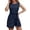 Navy, variant on MuXiKeJi Clothes 2 Piece Short Sets for Women Summer Tank Top Matching Shorts Workout Lounge Set Vacation Tracksuit