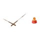 thumbnail image 1 of Manecillas de repuesto para reloj de pared y figura decorativa para el hogar, ideal como regalo para la inauguración de una casa en año Nuevo o para c, 1 of 8