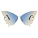 thumbnail image 2 of de ojos de gato para mujer de mariposa vintage tamaño 400 Marrón degradado Zulema  gafas de sol grandes con forma de ojo de gato, 2 of 7