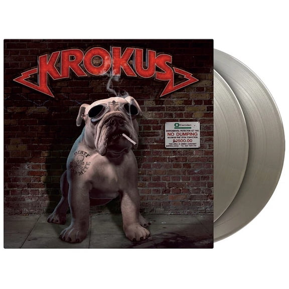 Krokus - Dirty Dynamite - Limited 180-Gram Silver Colored Vinyl - Music & Performance