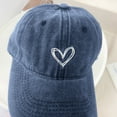 thumbnail image 6 of hengsof Cute Embroidery Kids Baseball Cap Adjustable Cotton Washed Vintage Cowboy Hat for Boys Girls, 6 of 6