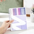 Sticky Notes Notebook Organizer - Loose Leaf Notepad with Tabs for ...