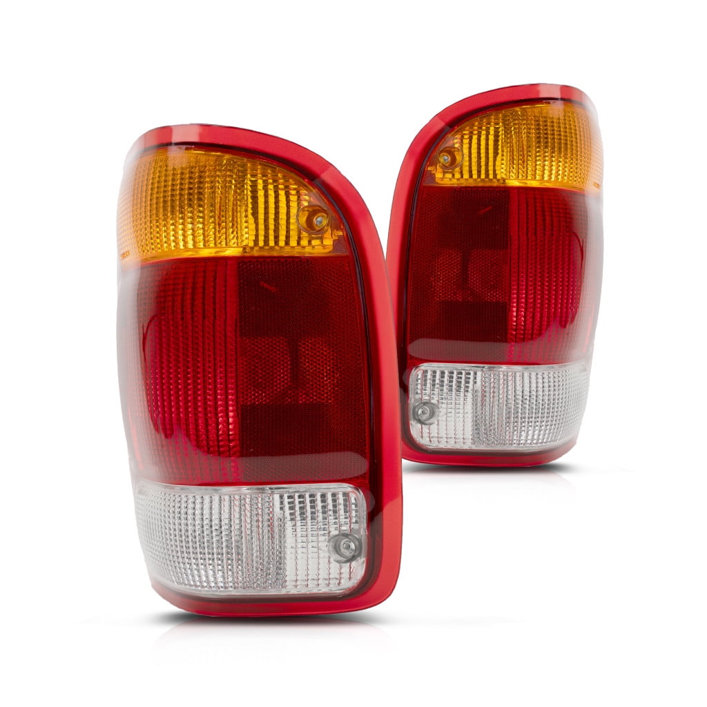 For Ford Ranger Tail Light Assembly Unit 1998 1999 Pair Driver and Passenger Side DOT Certified | FO2800121 | FO2801121 | F87Z 13405 BA