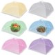 thumbnail image 1 of Cubiertas de malla a prueba de insectos emergentes para barbacoas, picnics y más, 6 piezas de cubiertas de protección de frutas multicolores, 1 of 5