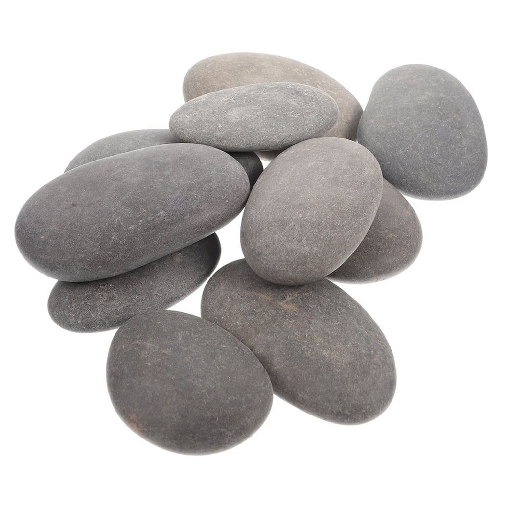20 Pcs Rock Painting For Adults Kindness Stones Pebble Art Supplies Decorating Child Grey