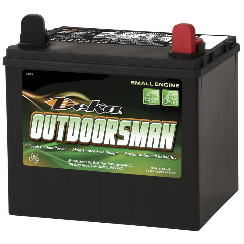 Deka Outdoorsman 350 CCA 12 volt Small Engine Battery - Walmart.com
