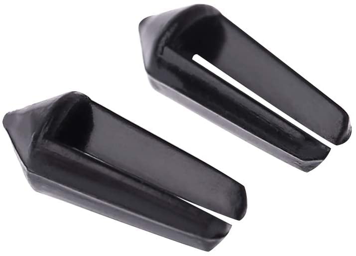 8Pcs Mini Dart Flights Protector Black 0.05g Ultra Lightweight Darts Accessories 