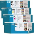 thumbnail image 2 of HP 90 (C5058A) Original Ink Cartridge - Single Pack Inkjet - Black - 1 Each, 2 of 4
