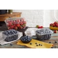 thumbnail image 3 of Pactiv RPET Hinged Clamshell Berry Container, Clear, 1 lb. | 360/Case, 3 of 4