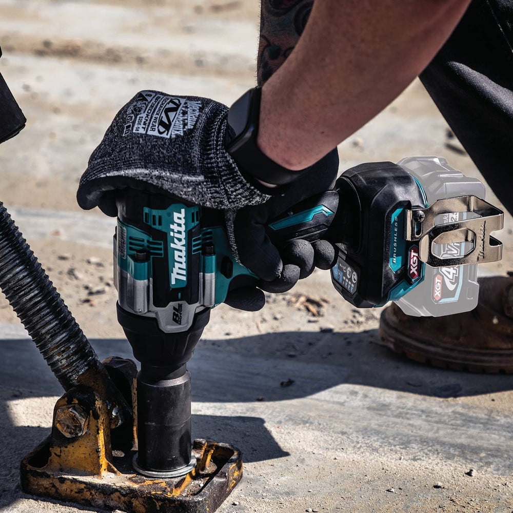 Makita 40V max XGT&reg; Brushless Cordless 4&hyphen;Speed Mid&hyphen;Torque 1/2" Sq. Drive Impact Wrench w/ Friction Ring Anvil, Tool Only