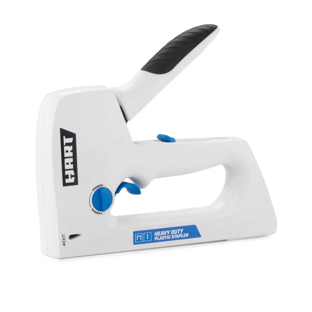 HART Heavy Duty Plastic Stapler for Upholstery and Home Repair Projects, New Condition
