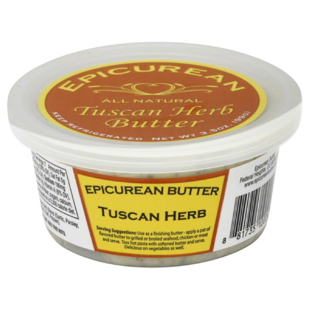 (pack 8)Epicurean Tuscan Herb Butter, 3.5oz.