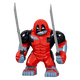 thumbnail image 4 of Bloques de construcción Anime Disney Modelo Figuras Gran Duende Spiderman Iron Man Venom Capitán Hawk Deadpool Technic Armadura Ciudad Regalo Juguete, 4 of 5