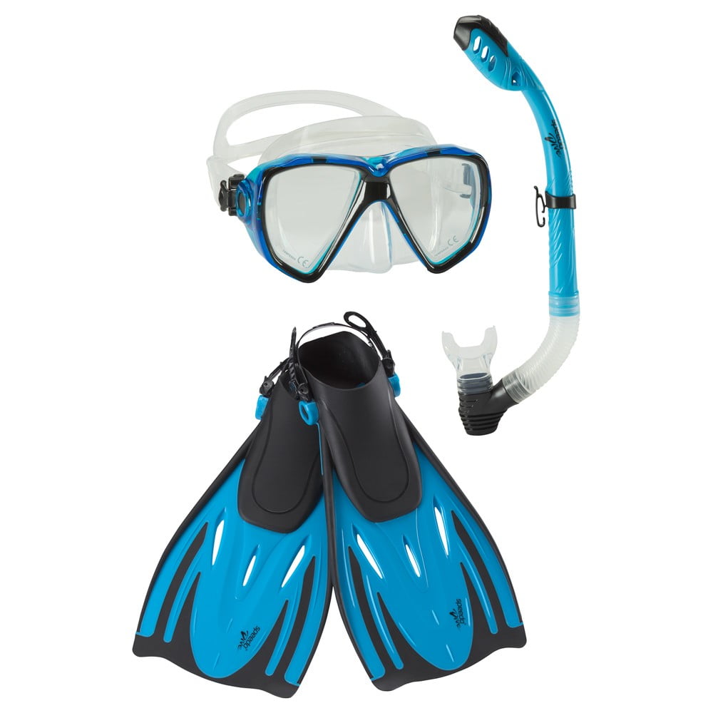 Speedo hydroscope snorkel set discount