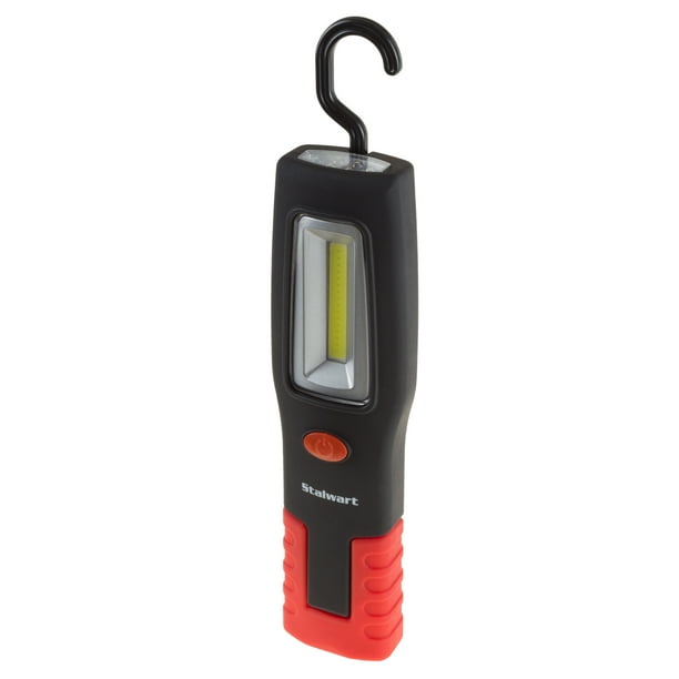 Cob Led Work Light With Magnet Adjustable Stand And Hanging Hook 110 Lumen 3 Watt 6 Led Flashlight With 100 000 Hour Lifespan By Stalwart Black Walmart Com Walmart Com