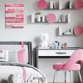 thumbnail image 2 of Pink Wall Decor - Inspirational Quotes Wall-Art - Motivational Bedroom Decor For Teen Girls - Office Gifts For Women With Framed Canvas Artwork Ready to Hang 12x16 H, 2 of 6
