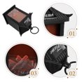 thumbnail image 2 of Miangastore Fireplace LED Lantern Indoor Decorative Hanging Lamp Artificial Fireplace Light Decoration, 2 of 9