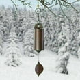 thumbnail image 4 of MesaSe 40 cm Bronze Metal Bell Wind Chime, Handcrafted, 4 of 5