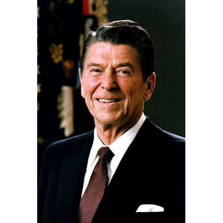 Ronald Reagan Poster Giclee Print 27inx40in for any room 27x40 Multi-Color Square Adults Z Posters