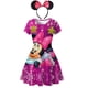 thumbnail image 1 of New Girls Dress Cute Minnie Kids Baby Girls Vestidos Ropa Dibujos animados Mickey Print Summer Dot Manga corta Niños Ropa 2-10Y7-8T (Tag140) Gao Jinjia LED, 1 of 2