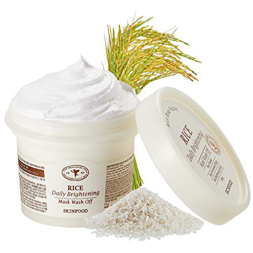 Vanærende Dwell leje SKINFOOD Rice Mask Wash Off Jumbo Size 7.40 oz (210g) - Rice Exfoliating Wash  Off Scrub Mask for Darken Skin - Walmart.com