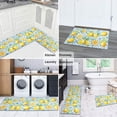 thumbnail image 5 of Kitchen Mat Set of 2 Non Slip Lemon Kitchen Runner Rug Farmhouse Floor Mat for Home Kitchen Decor-17"X30"+17"X47" inches, 5 of 6